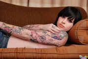 Kinky Florida Amateur Teen Barbie All Tattooed Up