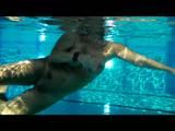 Nude in the public-pool -7-