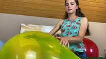 girlfriend pops your rare Q24 balloons with fingernails and wooden stick
