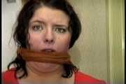 25 YEAR OLD DAY CARE WORKER GETS HER MOUTH STUFFED AND GAGGED WITH PANTYHOSE, CLEAVE GAGGED, F0RCED TO TAKE OFF PANTYHOSE & SMELL THEM, F0RCED TO CHANGE CLOTHS WHILE GAGGED (DVD-75-12)