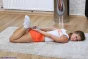 Hooters girl hogtied