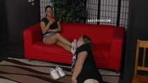 Jenna's pause! Shoe worship end sock smelling