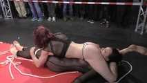 1 on 1 Bondage Wrestling from BoundCon XVI - Saturday, 2nd Fight: Katarina Blade vs. VeVe Lane