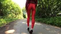 Walk in red leggings - 1st part