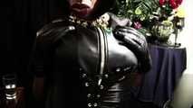 Black leather love dominatrix