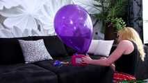 electrical pump popping balloons