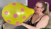 Blow2Pop four helium balloons in sexy lingerie