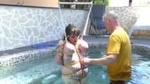 Spanish Girl Lilith Kobayashi gets a Water Bondage Lesson