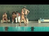 Nude in the public-pool -3-