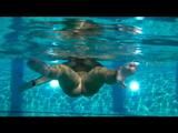 Nude in the public-pool -7-