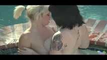 Kinky Florida Amateurs Teen Babrie And Teen Anna Playing In The Hot Tub