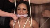 Ballgag Strappado Behind the Scenes - CleaveGag and Ropes for Priya Price