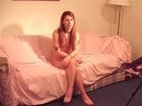 Candy 19 yo. in her first on-camera BJ 
