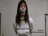 Risa Kusunoki - Bound and Gagged in White Highsocks - Full Movie