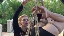 Sensual bondage at the pool - Part 3
