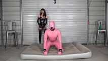 Pink Rubber Gimp Part1