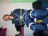 Get 328 Pictures with Katharina tied and gagged in shiny nylon rainwear from 2005-2008!
