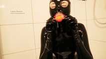 The drooling rubber doll