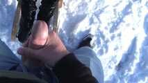 Latex Blowjob & Handjob in the Snow – Fuck my nasty Mouth – Cum on my Boots