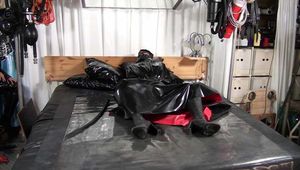 Black Plastic Bondage 