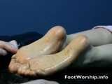 Red Hot Soles - Saucy soles get licked clean