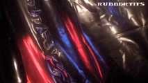 Heavy Rubber Zipperface: Kinky & Intense Hand- and Footjob! Pt.1