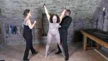 Mistress Kristin and Sir Rob with Minuit in the Dungeon