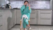 Miss Amira in PVC sauna suit wants to be tied up strictly