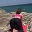 Yoga Girl Mira is back, horny outdoor fuck - UNCUT