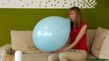 Blow2Pop blue U16 balloon