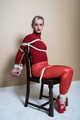 1069 Sandy in Red Ballet Slippers Chair tied