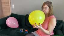 blowing up balloons with mouth [NonPop]