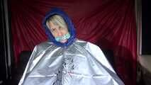 Get 2 Archive Videos with Sonja bound and gagged in her shiny nylon Downwear