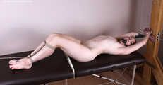 Amanda stretched nude