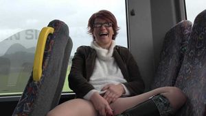 Spermafresse im Bus