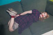 Sweet Cheeks in Preppy Hogtie (WARNING. THERE IS A QUALITY ISSUE WITH THE FOOTAGE, CHECK PREVIEW)