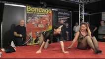Bondage Challenge Stage at BoundCon XIII - Jim Hunter & Mr. Ogre vs. Elise Graves & Fayth on Fire