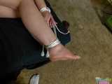 Kinky Amateur Teen Jessica Brown Hog Tied