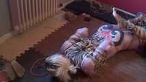 The new Spain Files - Lara Strike in a tight Hogtie Challenge