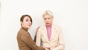 Office Lovers' Lesbian Bondage Playtime