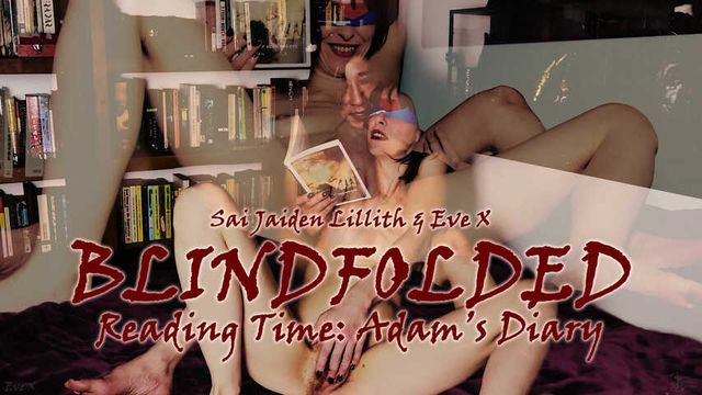 BLINDFOLDED - Reading time: Adam's Diary - w/Eve X
