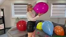 miss Tatjana pops your balloons while Blow2Pop a magenta TT17