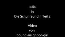 Video request Julia - The school girlfriend 2 part 1 of 5