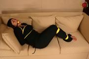 Stupid Asian Bound and Gagged on the Sofa (Photos + Videoclip)