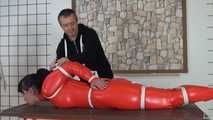 Latex hogtie