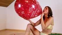 inflating U16 *Happy Birthday* while smoking and cig2pop balloons