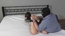 hogtied tickling slave girl maya part 2