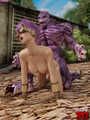 Purple Mutant Doggy Sex