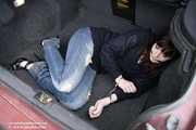 Emily Cuffed In A Trunk