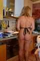 I do my kitchen-work nude